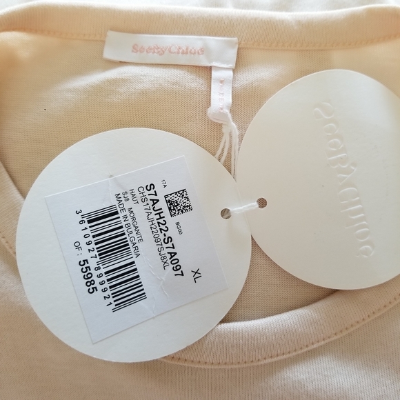 SEE by CHOLE Eyelet Sleeve Shirt - Picture 7 of 7